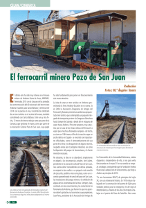 El ferrocarril minero Pozo de San Juan
