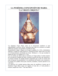 Libro Historia de la Virgen Chiquita