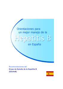 Recomendaciones del Grupo de Estudio de la Hepatitis B