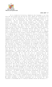 Informe del 2011-05-03 - Municipalidad de Villarrica