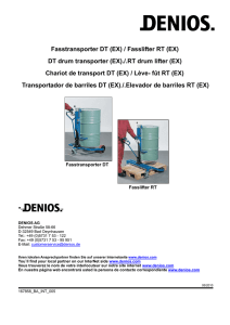 Fasstransporter DT (EX) / Fasslifter RT (EX) DT drum transporter (EX