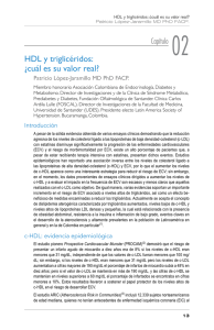 HDL y triglicéridos - Asociación Colombiana de Endocrinología
