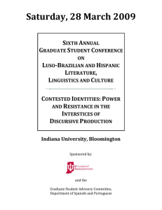 Second Annual Graduate Student Conference