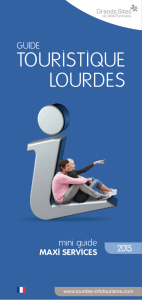 Guide touristique - Office de Tourisme de Lourdes