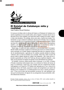 El Estatut de Catalunya: mito y realidad - Index of