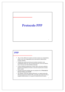 Protocolo PPP - redes de datos
