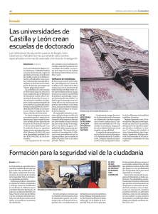 Las universidades de Castilla y León crean escuelas de