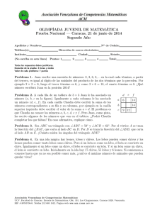 2 - Asociación Venezolana de Competencias Matemáticas