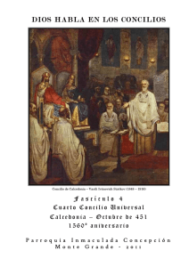 Concilio de Calcedonia - Parroquia Inmaculada Concepción de