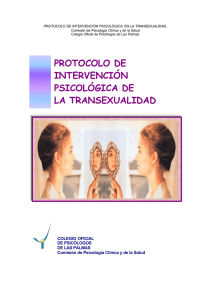 Protocolo de Intervención Psicológica en la Transexualidad