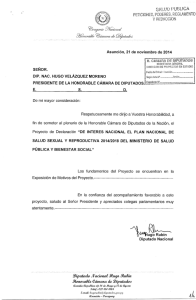 ¿salud publica peticiones, poderes, reglamento y hedacjcion