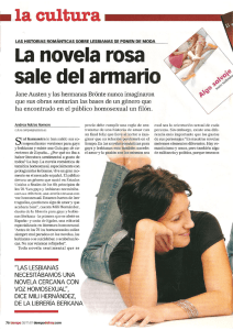 La novela rosa sale del armario