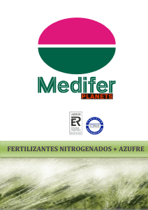 fertilizantes nitrogenados + azufre