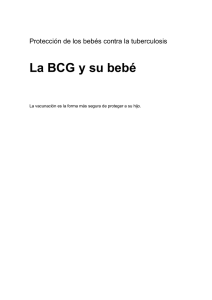 La BCG y su bebé - NHS Direct Wales