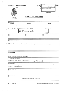 "procedimiento y dispositivo para sujetar piezas de trabajo".