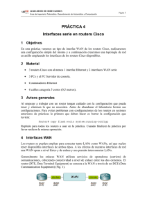 Prácticas G1,G2: [P04] Interfaces serie en routers Cisco Archivo