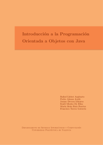 ===Introducción a la Programación ===Orientada a Objetos con Java