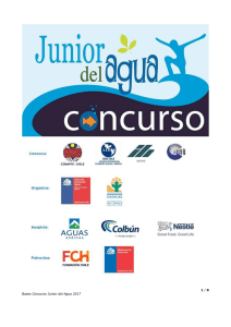 1 / 8 Bases Concurso Junior del Agua 2017