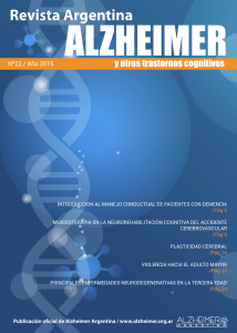 Publicación oficial de Alzheimer Argentina / www.alzheimer.org.ar