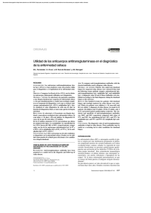Utilidad de los anticuerpos antitransglutaminasa en el diagnóstico