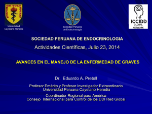 Diapositiva 1 - Sociedad Peruana de Endocrinologia