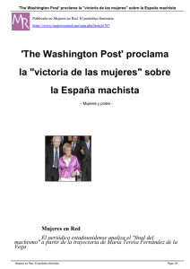 `The Washington Post` proclama la "victoria de las