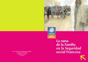 La rama de la Familia en la Seguridad social Francesa