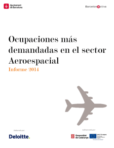 Ocupaciones más demandadas en el sector Aeroespacial