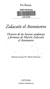 Zalacaíñ él Aventurero
