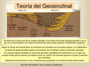 Teoría del Geosinclinal