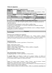 Ficha de asignatura - Universidad Complutense de Madrid
