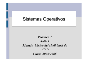 Prácticas SSOO Unix Práctica 1