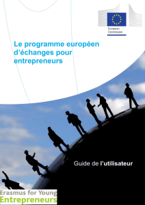 Le programme européen d`échanges pour entrepreneurs