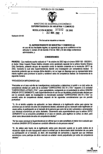 ministerio de desrrollo económico superintendencia de industria y