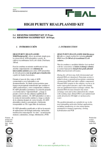 high purity realplasmid kit