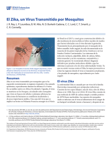 El Zika, un Virus Transmitido por Mosquitos - EDIS