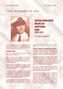 Fallecimiento Marcos Zar 19/9/1955
