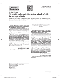 The variability in adherence to dietary treatment and quality of