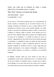 `Don Vito` Correa y el yerno de Aznar