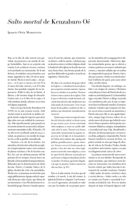 Salto mortal de Kenzaburo Oé - Revista de la Universidad de México