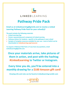 Pathway Pride Pack - Linked Learning Alliance