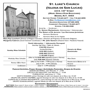 ST. LUKE`S CHURCH (IGLESIA DE SAN LUCAS)