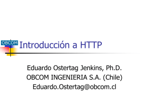 Introducción a HTTP - OBCOM INGENIERIA SA (Chile)