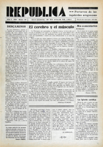 12. República, 12 (25 de julio de 1931)