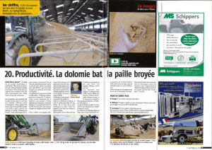 Lire article PLM en PDF - Carrières de Dolomie-du