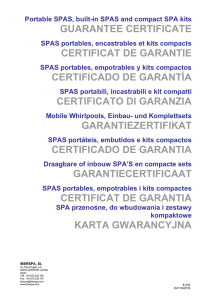Certificado Garantía