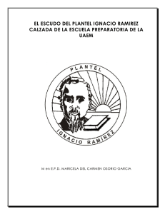 El Escudo del Plantel "Ignacio Ramírez Calzada"