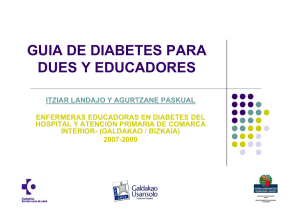 Guía de diabetes para dues y educadores