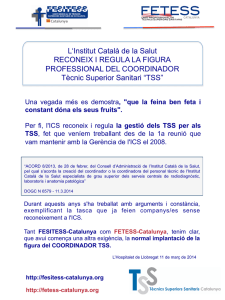 TSS - FETESS Catalunya