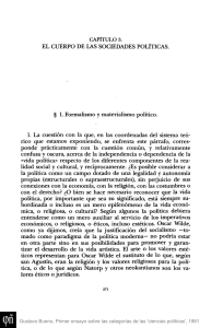 CAPITULO 3. EL CUERPO DE LAS SOCIEDADES POLÍTICAS. § 1